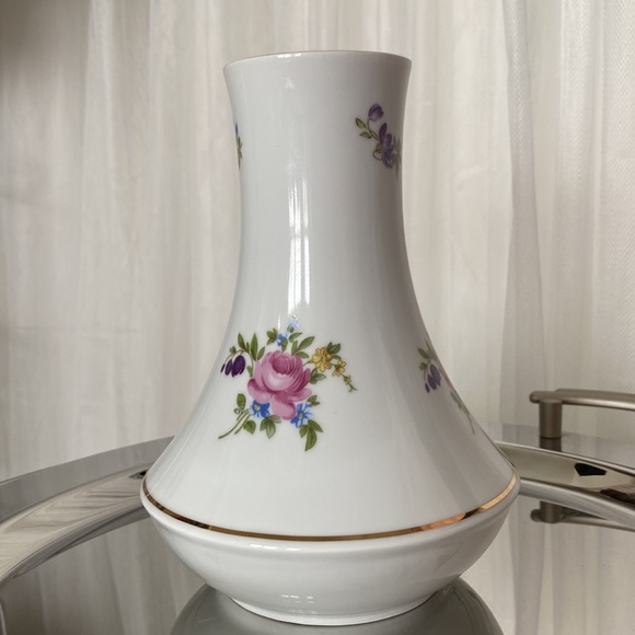 Vintage 40’s JL Menau Graf Von Henneberg porcelain vase - Picture 5 of 17